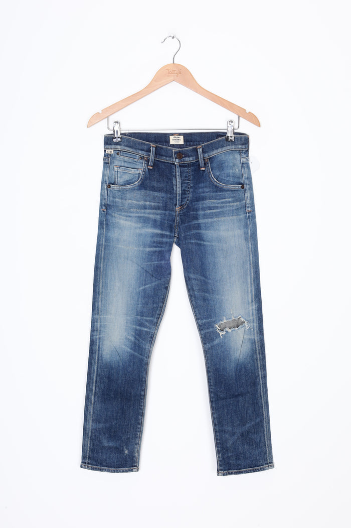 Citizens of Humanity Womens Blue Jeans Size W 24
