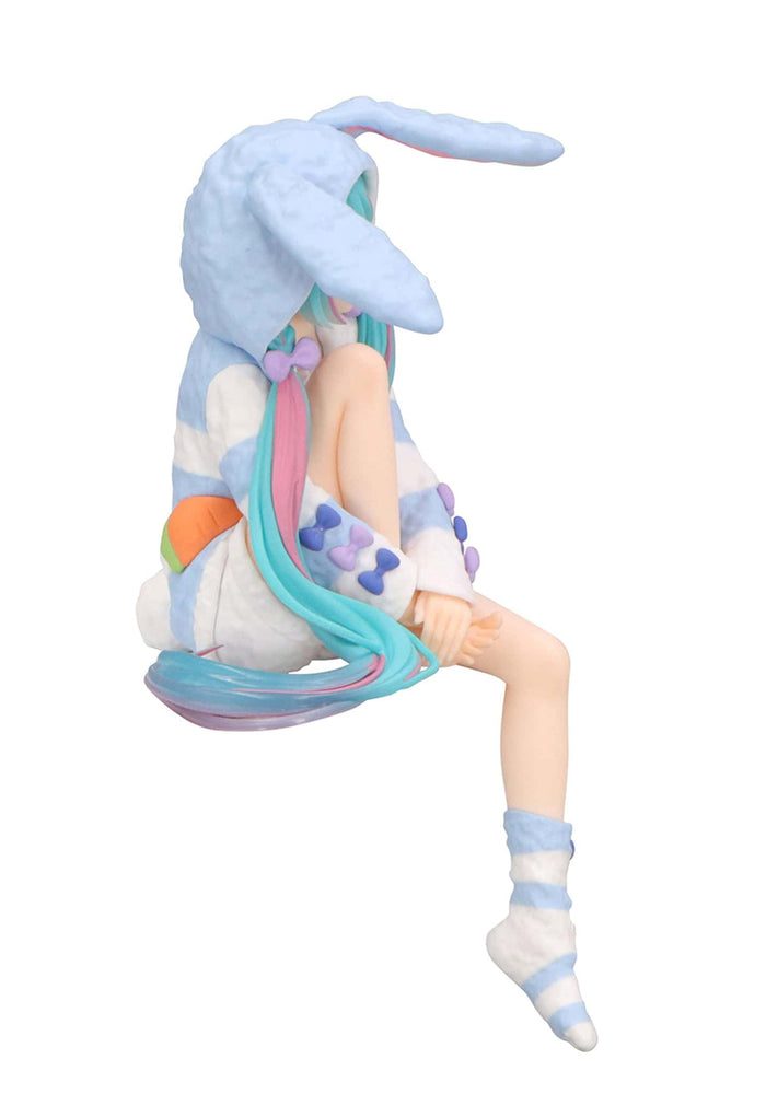 Clever Idiots Inc. Hatsune Miku - Noodle Stopper (Rabbit Ear Hood Pajama Blue Color ver.) Figure