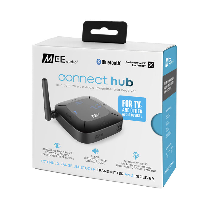 Connect Hub Bluetooth Audio Transmitter & Receiver retail package
