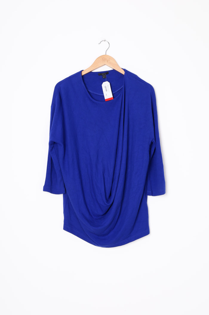 Cos Womens Blue Top Size S