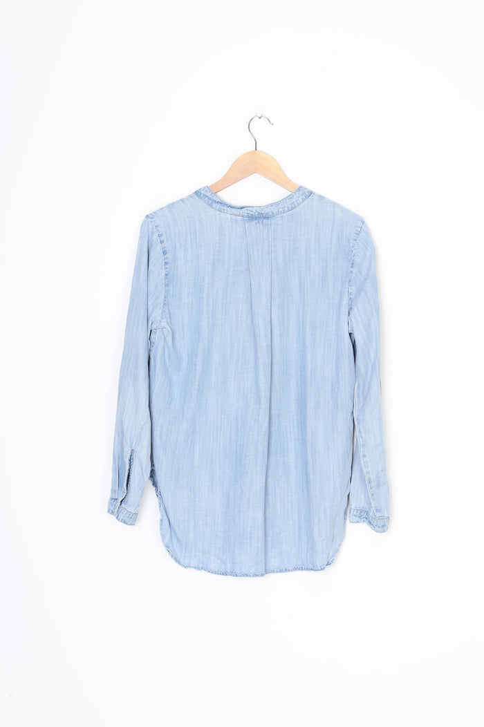 country road Womens Blue Blouse Size M