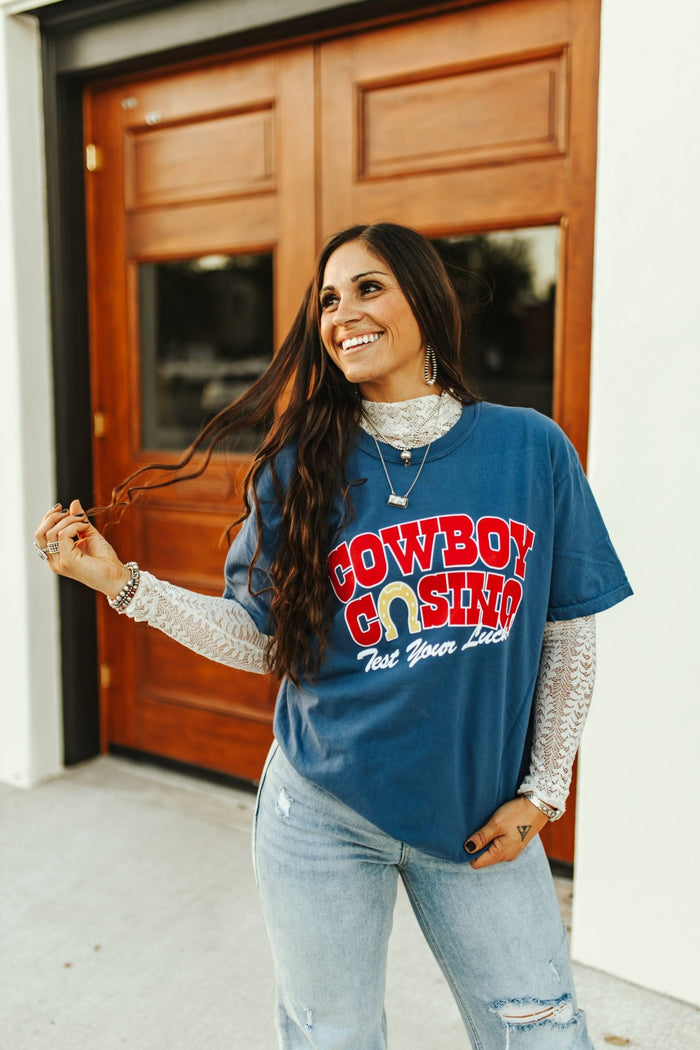 Cowboy Casino Graphic TeeS