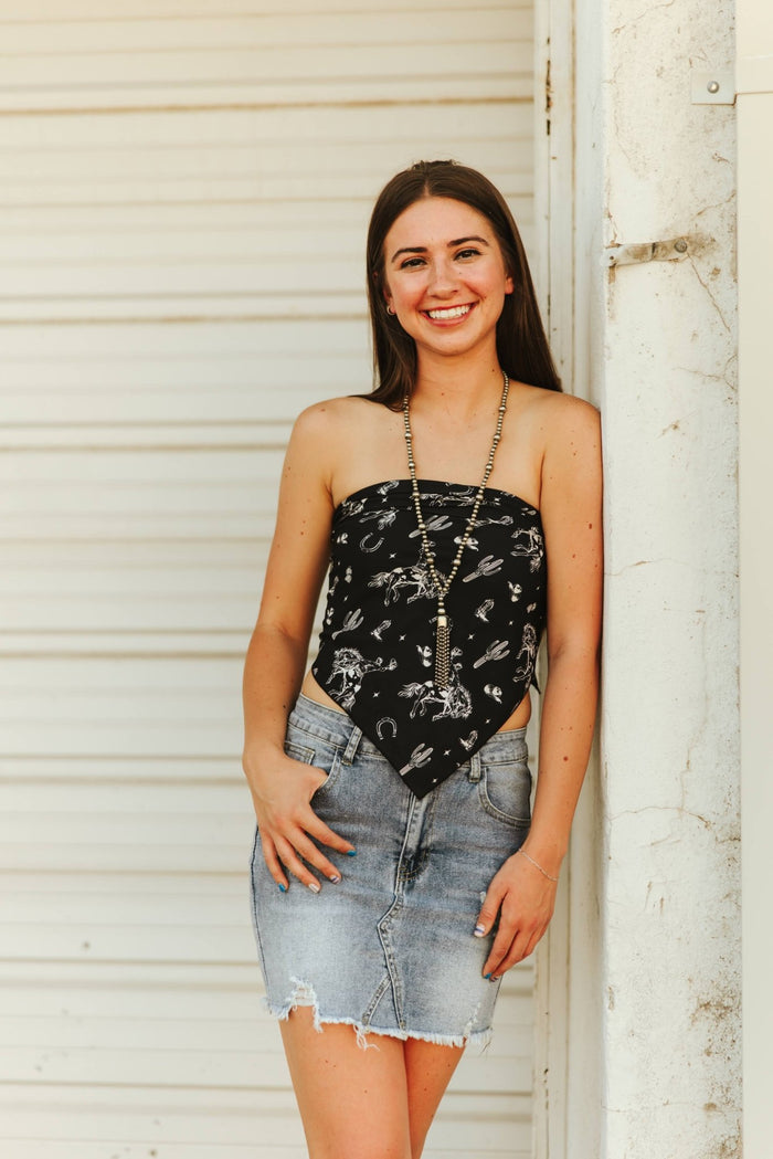 Cowboy Rodeo Wild Rag