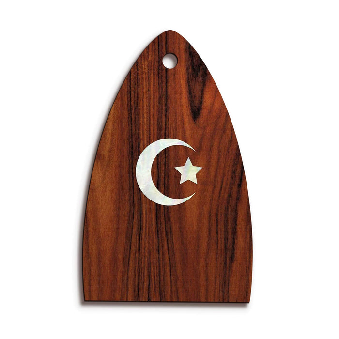 Pearl Crescent Moon / Rosewood