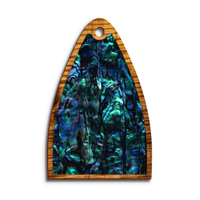 Blue Abalone / AAA Curly Koa