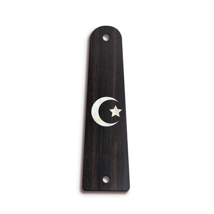 Pearl Crescent Moon / Black Ebony