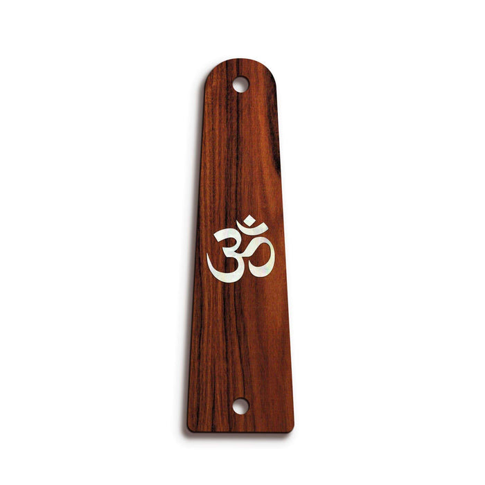 Thalia Truss Rod Cover Custom Truss Rod Cover | Shape T14 - Fits Slotted Taylor Guitars Pearl Om / Santos Rosewood
