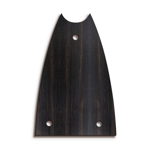 GibsonbyThalia Truss Rod Cover Custom Truss Rod Cover | Shape T7 - Fits Many Epiphone Guitars Just Wood / Black Ebony