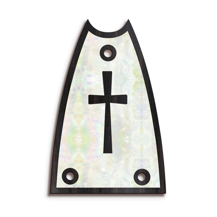 Cross in Pearl / Black Ebony
