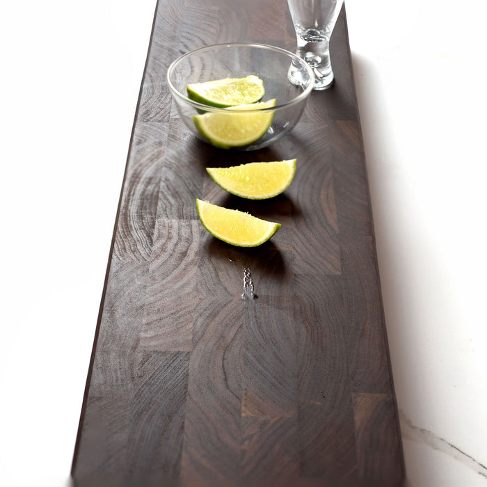 Cutting Board Bar Side End-Grain Side Kick 28×6×2