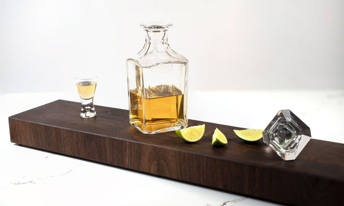 Cutting Board Bar Side End-Grain Side Kick 28×6×2