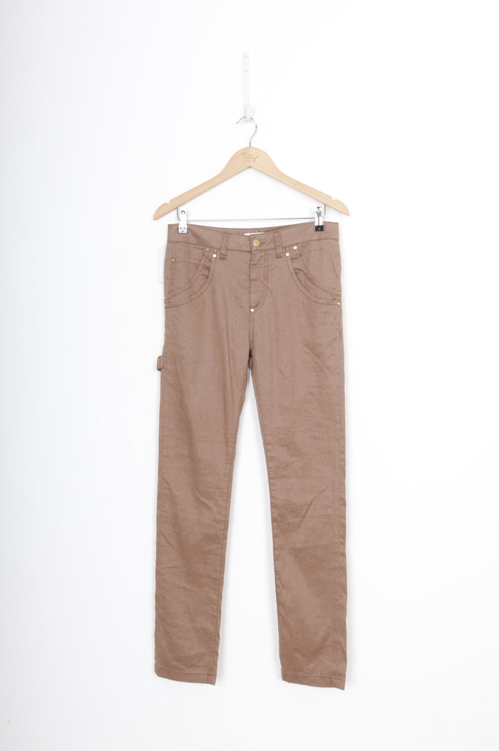 Cycle Womens Brown Pants Size W 27