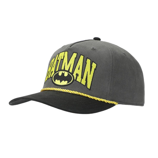 DC Comics: The Batman - Embroidered Logo Pre-Curved Bill Snapback Hat