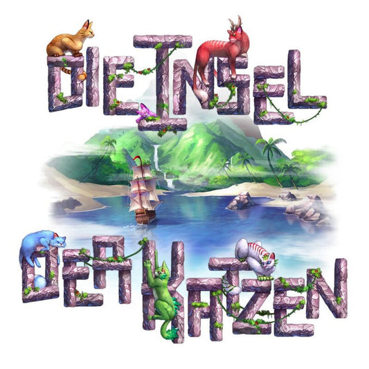 Die Insel der Katzen - Wunderbares Plättchenlegespiel für die ganze Familie