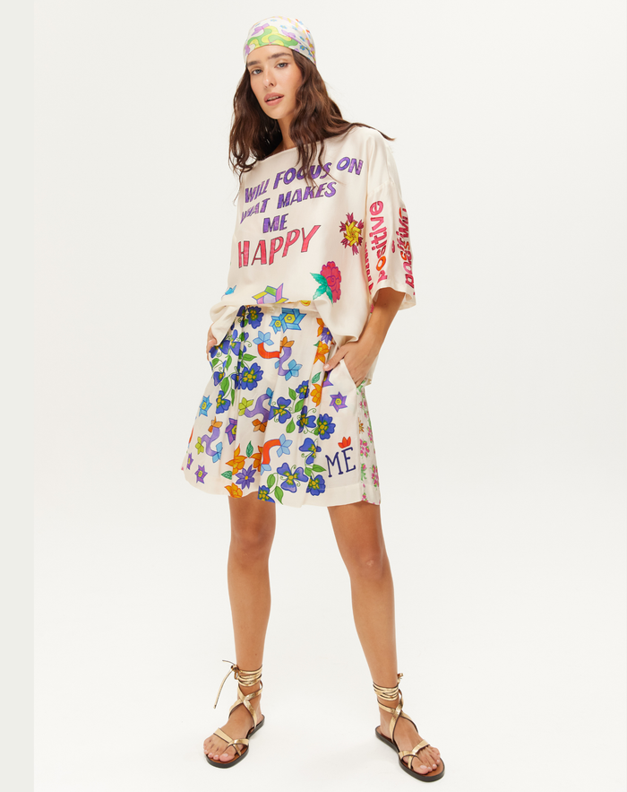 Dina Pleated Shorts