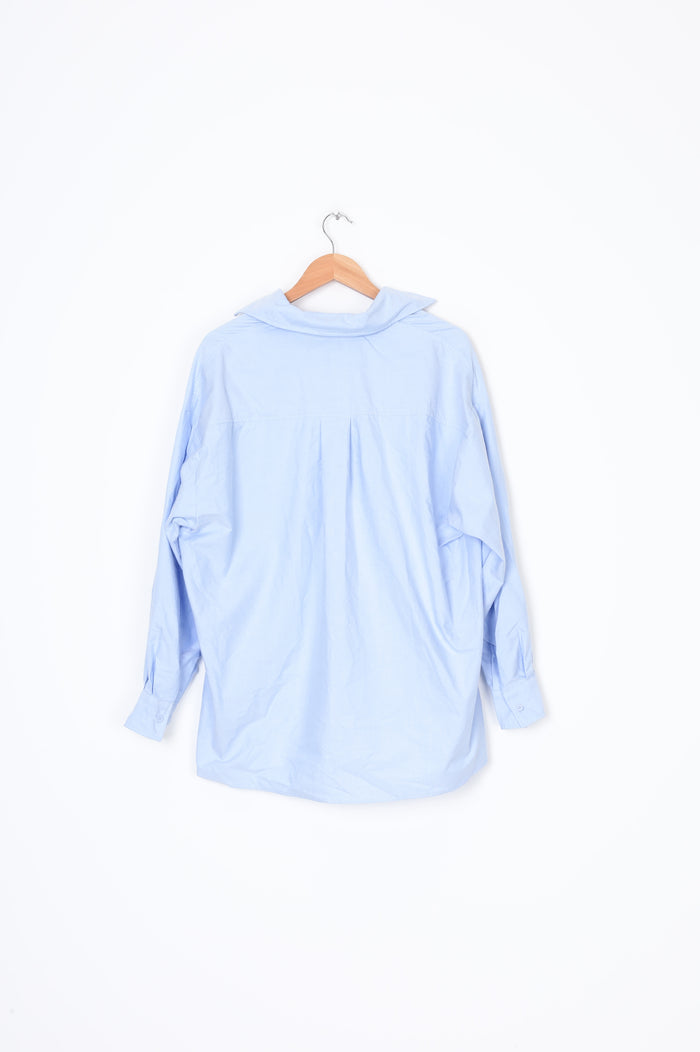 Dissh Womens Blue Shirt Size 4
