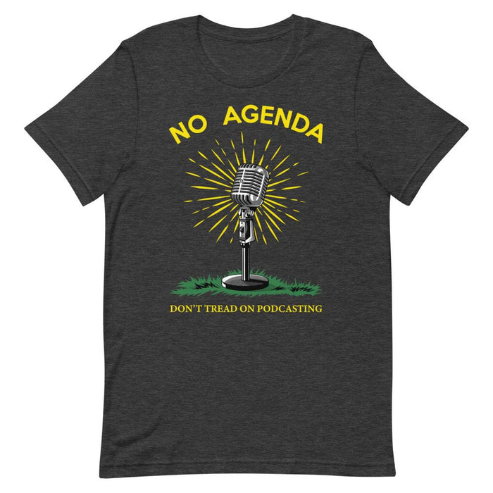 DONT TREAD ON PODCASTING - tee shirt