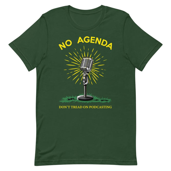 DONT TREAD ON PODCASTING - tee shirt