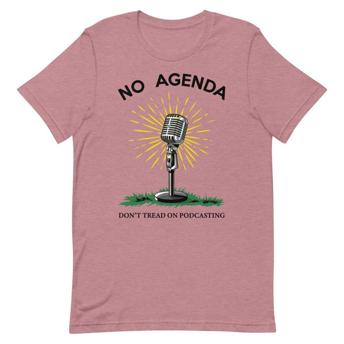 DONT TREAD ON PODCASTING - tee shirt