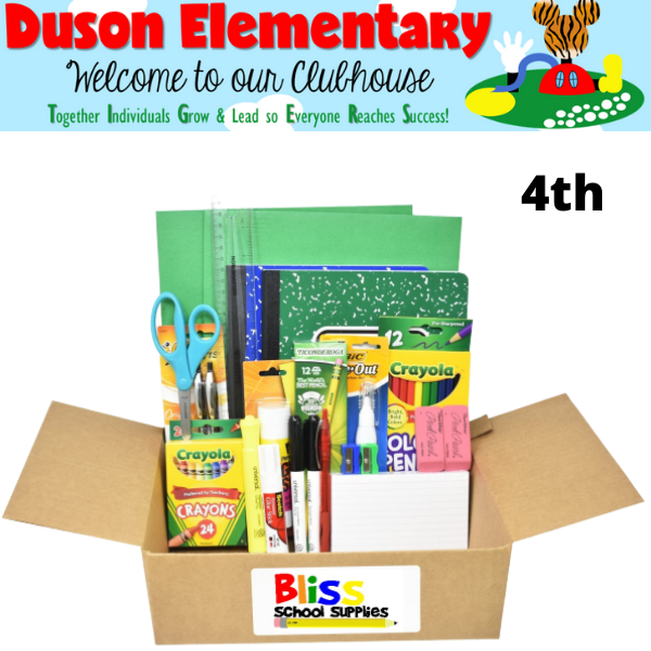 Duson Elementary - Fourth Grade