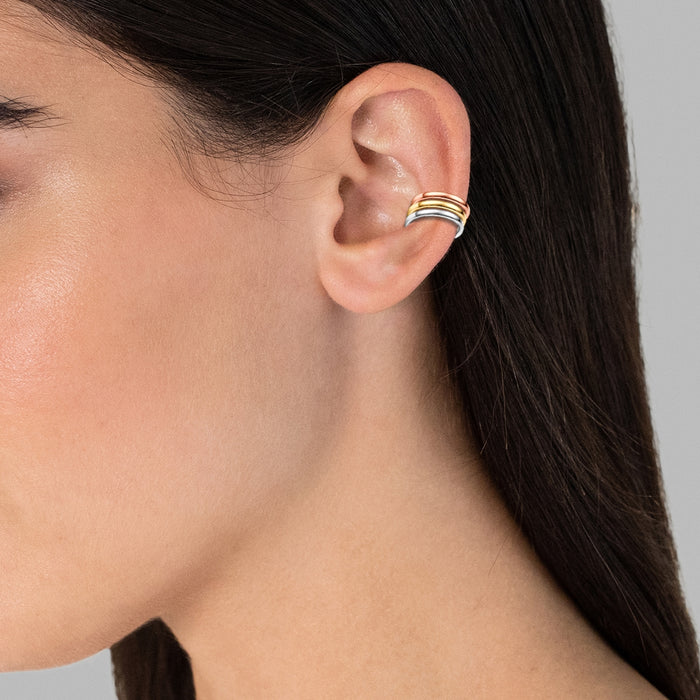 Ear cuff set dreifarbig