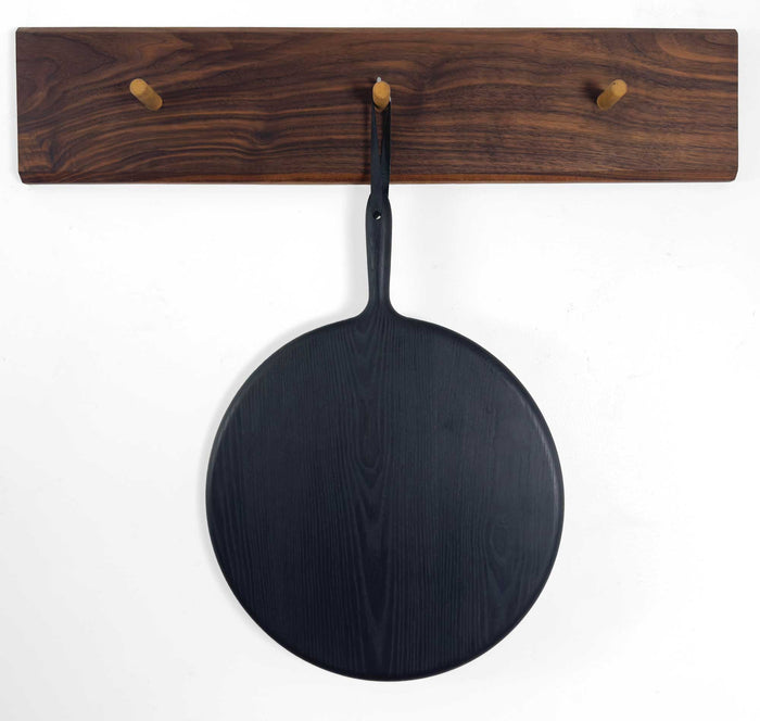 Ebonized Ash Round Board
