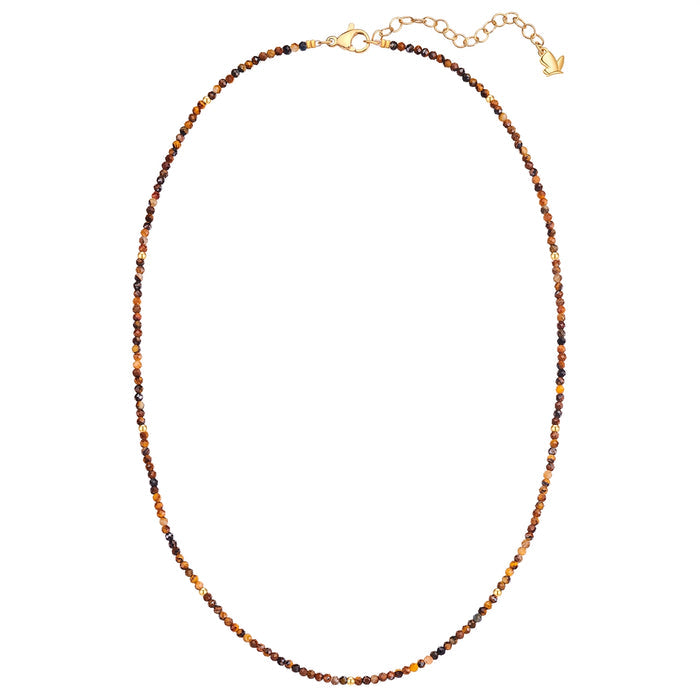 Edelstein-Kette Tigerauge