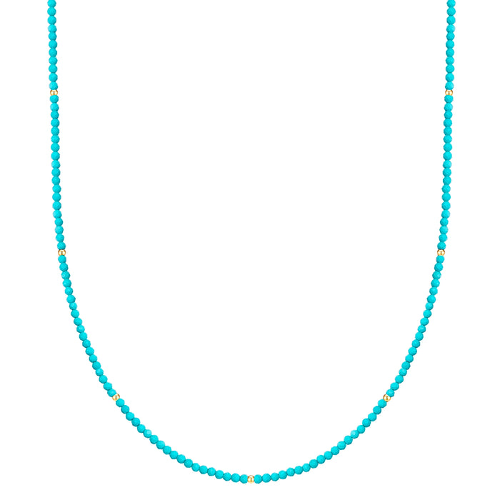 Edelstein-Kette Türkis (rek.)