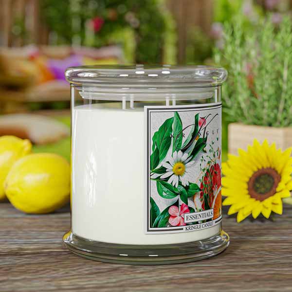 Essentials Floral & Citrus Scented 4-wick Candle