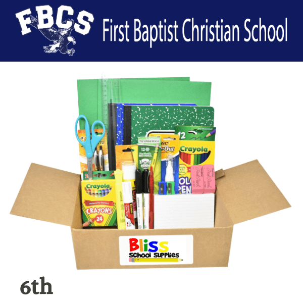 First Baptist Christian School - Sixth Grade