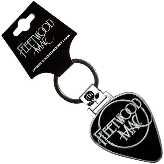 Fleetwood Mac Classic Logo Plectrum Keychain