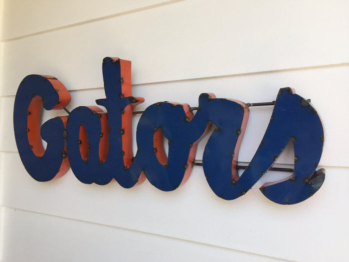 Florida Gators Recycled Metal Wall Decor