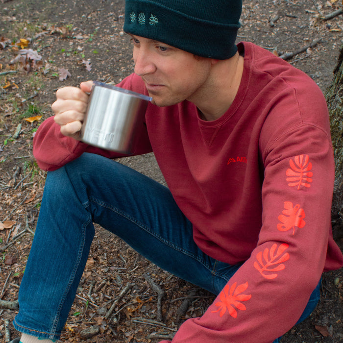 Foliage Comfort Wash Crew Sweatshirt - Clay Midlayer Touchstone