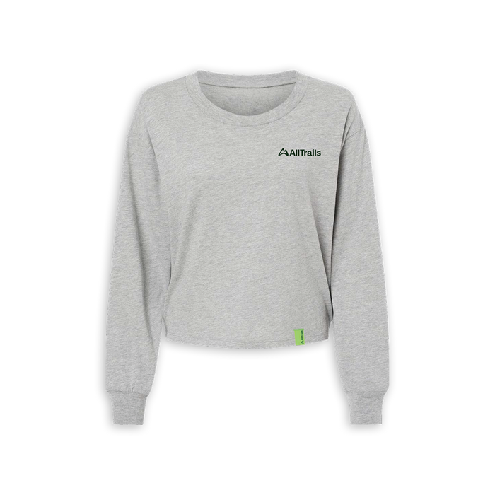 Foliage Women's Long Sleeve Tee - Heather Gray Long Sleeves Touchstone