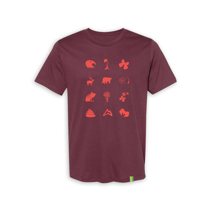 Forest Friends Tee - Red Tees Touchstone