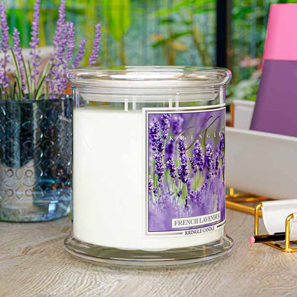 French Lavender Scented 4-wick Candle