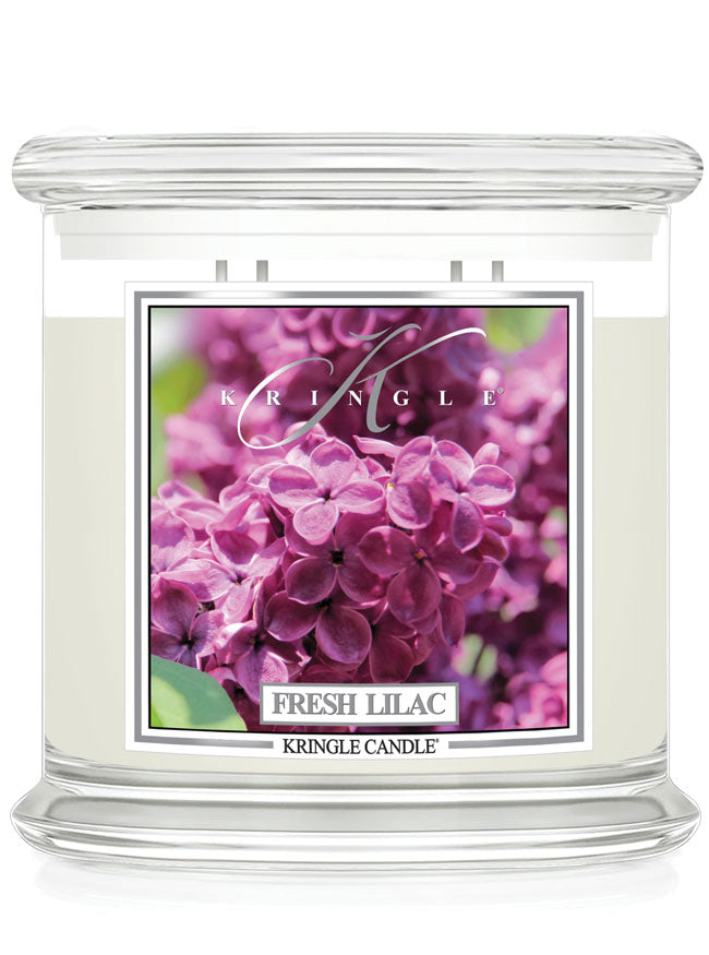 Fresh Lilac Scented 4-wick Candle — Kringle Candle
