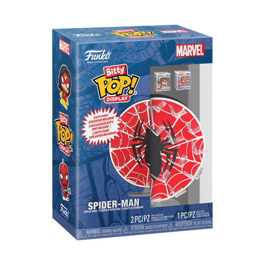 Funko Bitty POP!: Marvel - Display Spider-Man Web Vinyl Figure