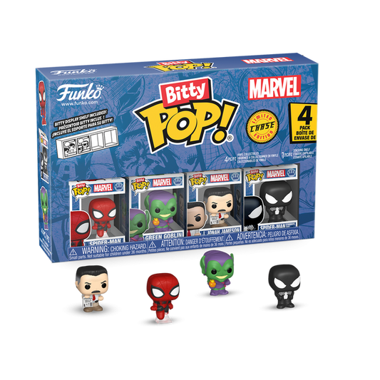 Funko Bitty POP!: Marvel - Spider-Man 4 Pack vinyl Figure