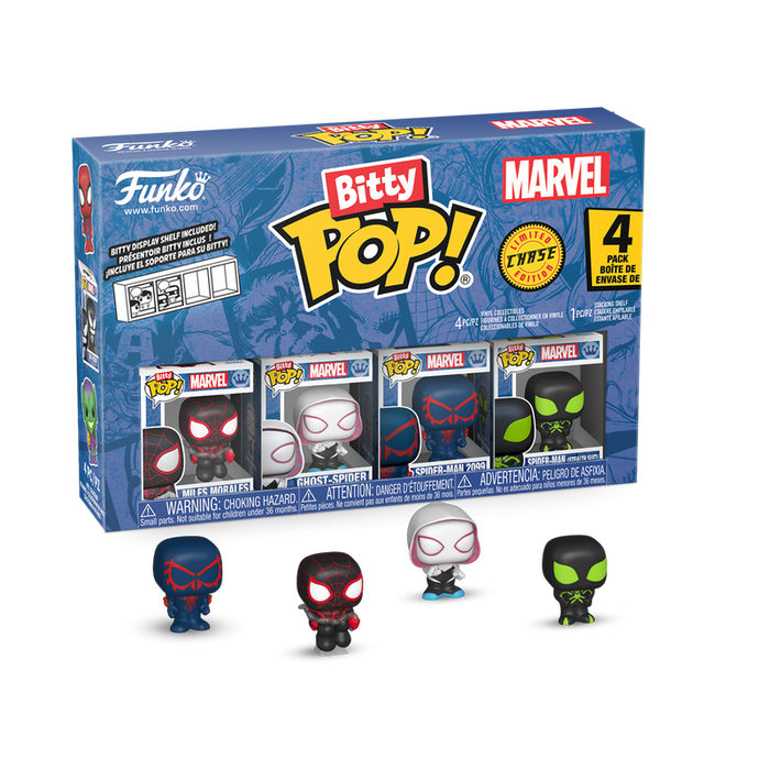 Funko Bitty POP!: Marvel - Spider-Man 4 Pack vinyl Figure