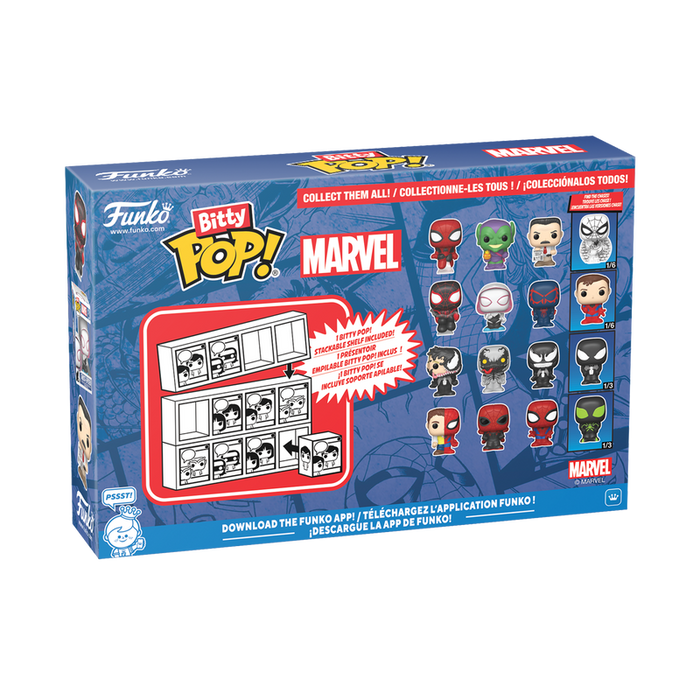 Funko Bitty POP!: Marvel - Spider-Man 4 Pack vinyl Figure