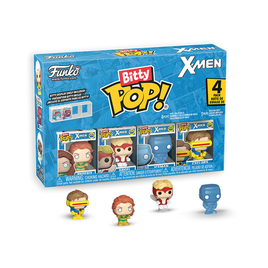 Funko Bitty POP!: Marvel - X-Men Characters 4 Pack vinyl Figure