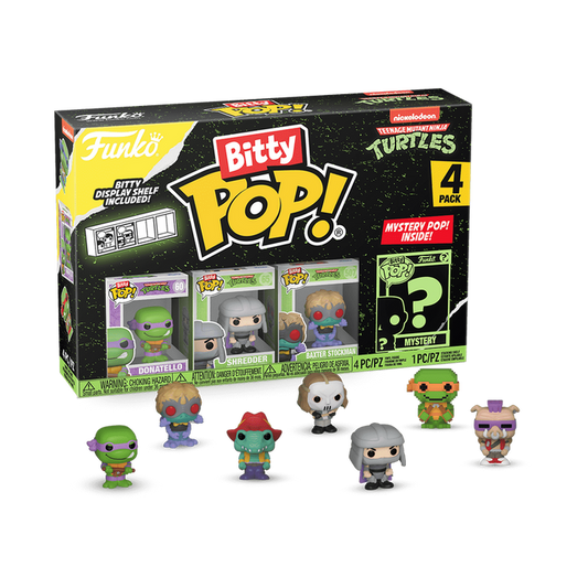 Funko Bitty POP!: Teenage Mutant Ninja Turtles 4-Pack Series 2 Vinyl Figure