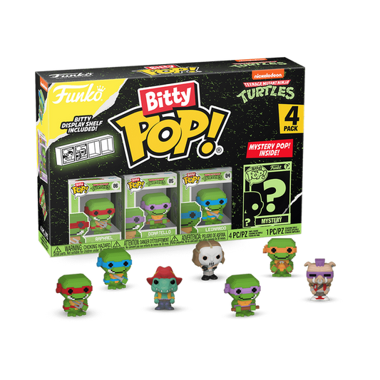 Funko Bitty POP!: Teenage Mutant Ninja Turtles 4-Pack Series 4 Vinyl Figure