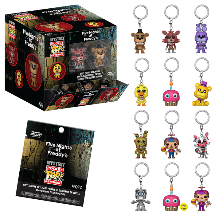 Funko Mystery Pop! Keychain Five Nights at Freddy's - 1pc Mystery Bag Vinyl Figure