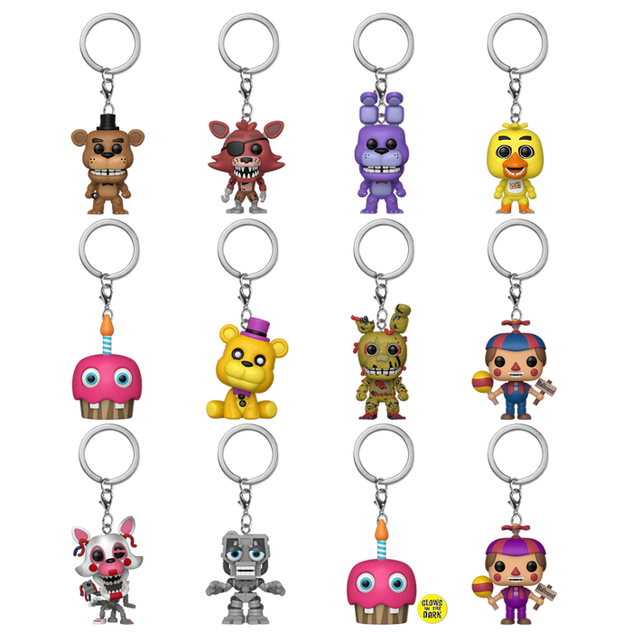 Funko Mystery Pop! Keychain Five Nights at Freddy's - 1pc Mystery Bag Vinyl Figure