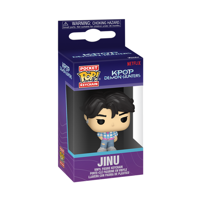 Funko POP! Keychain: Animation KPop Demon Hunters - Jinu Vinyl Figure