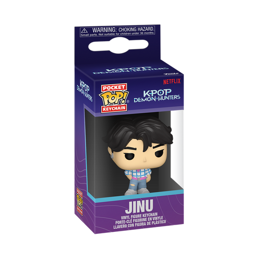 Funko POP! Keychain: Animation KPop Demon Hunters - Jinu Vinyl Figure