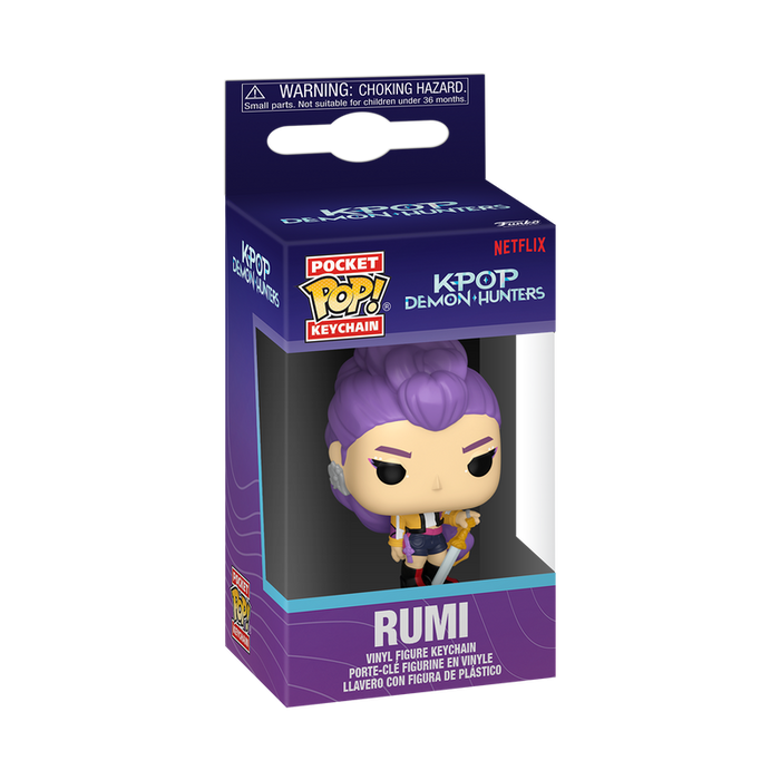 Funko POP! Keychain: Animation KPop Demon Hunters - Rumi Vinyl Figure