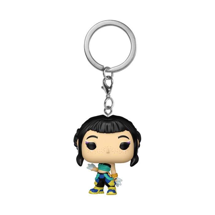 Funko POP! Keychain: Animation KPop Demon Hunters - Zoey Vinyl Figure